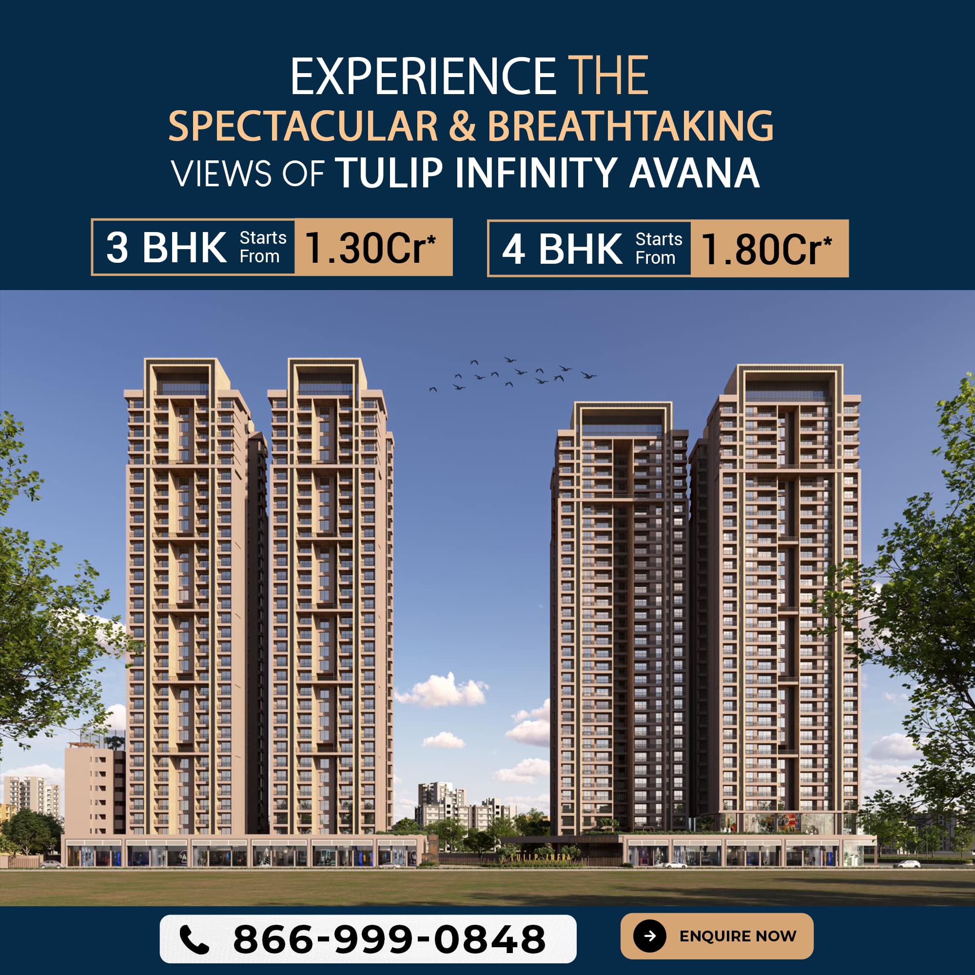 Tulip Infinity AVANA slider